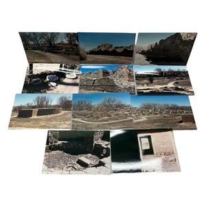 Aztec Colorado Lot of 11 Found Photos Vintage Snapshots 1988 Indian Ruins